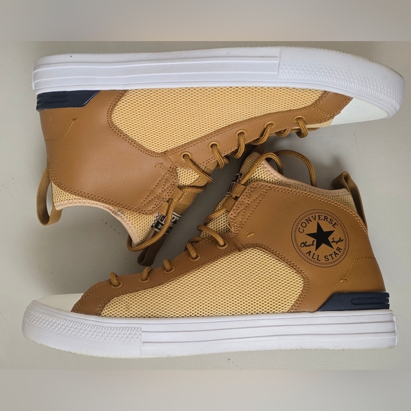 Size 10.5 - Converse Chuck Taylor All Star Ultra Mid Brown - Picture 2 of 8